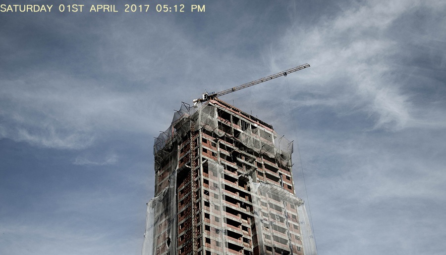 Construction Work updates and Information with Date and Time stamp