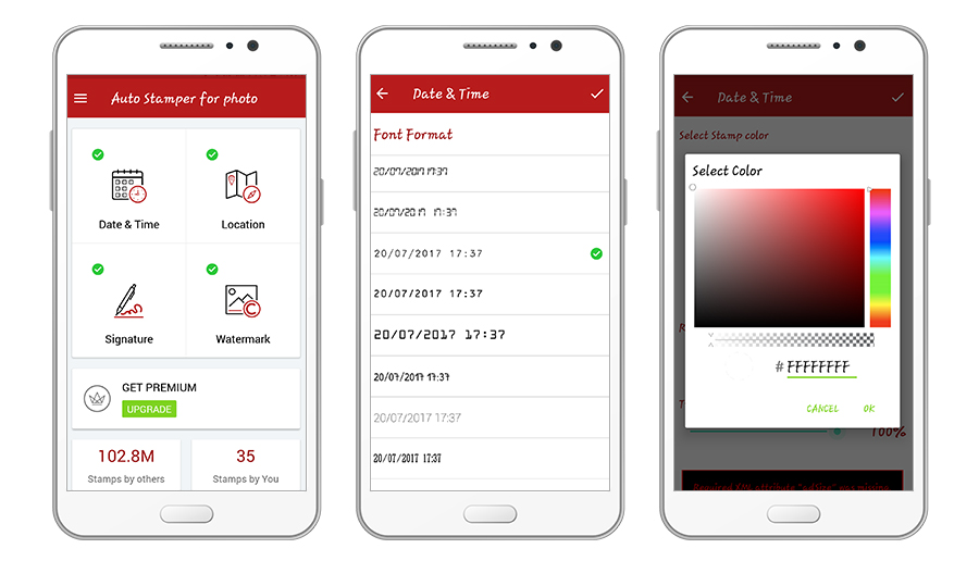 How to add Date and Time stamp through Auto Stamper - Feature
