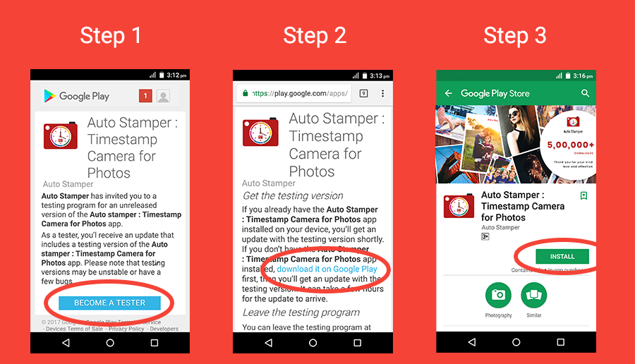 How to become Auto Stamper BETA Tester for Website users